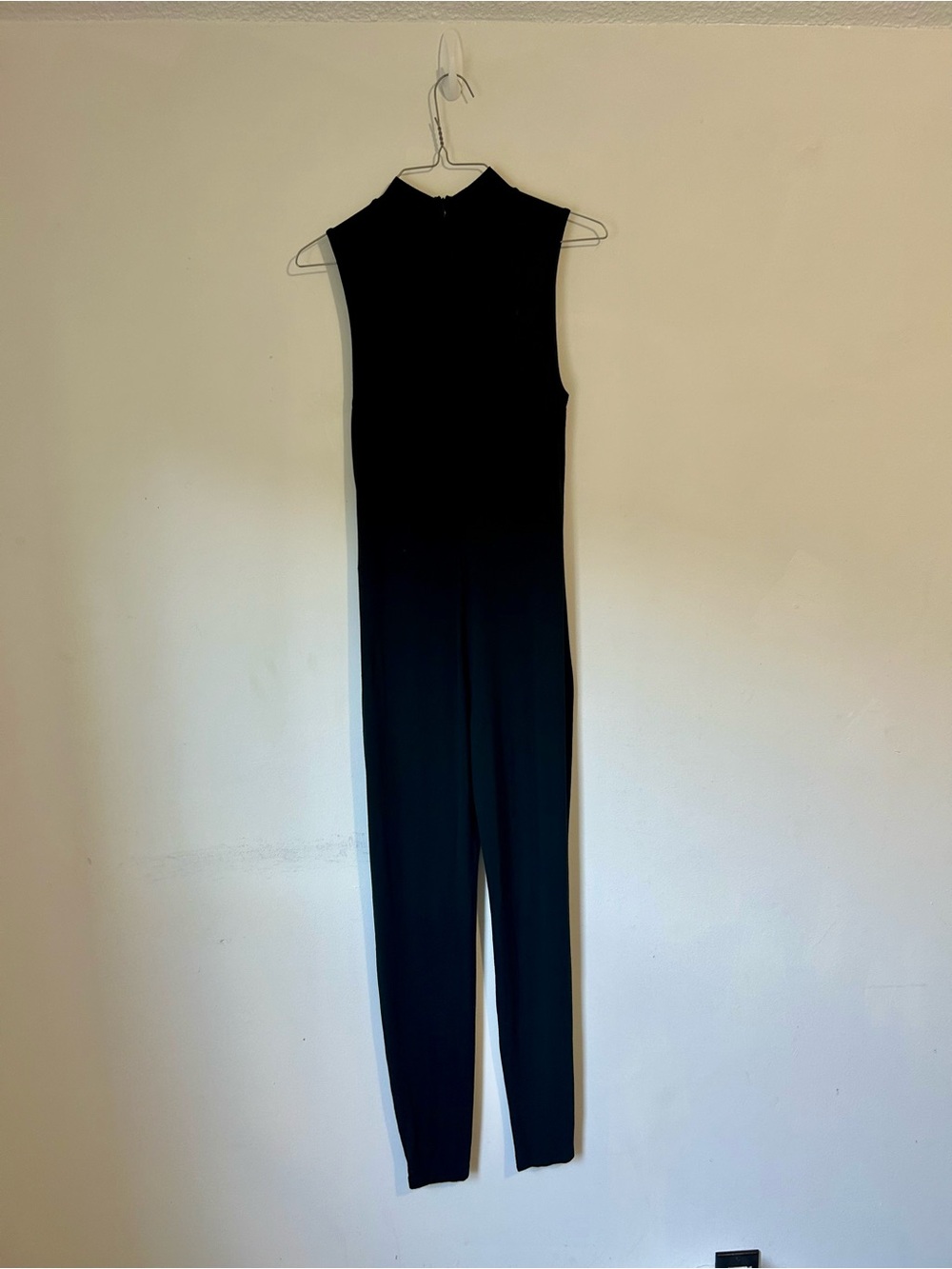 SHEIN SXY Sleeveless Mock Neck Jumpsuit